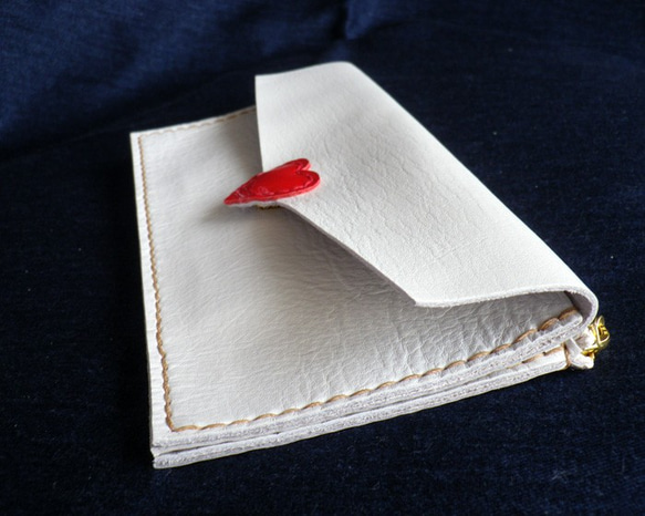 Love Letter wallet  white 5枚目の画像