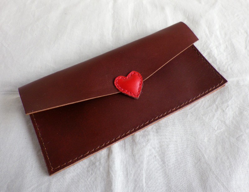 Love Letter wallet  brown