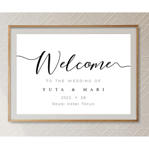 ウェルカムボード ウェルカムボード BABYDAG 通販 12799100｜Creema