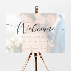 スタンド イーゼル ウェルカムボード A4 A3 写真立て 結婚式