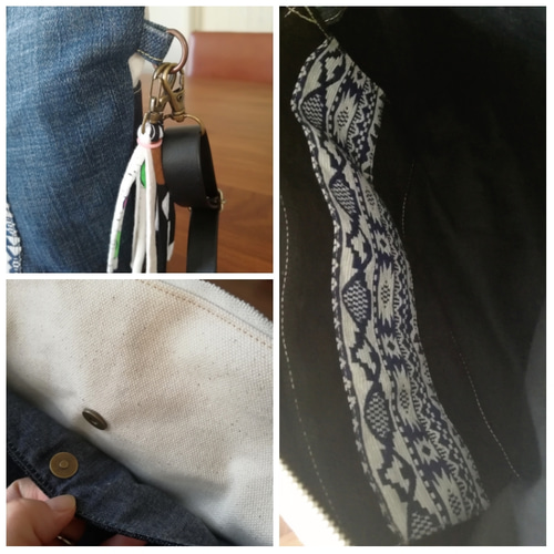 ☆レアオルテガマルチケース*デニムリメイク☆