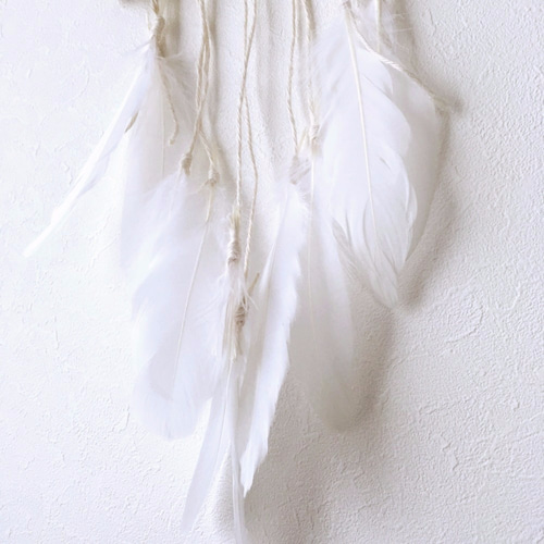 流木ドリームキャッチャー「自由」 立体・オブジェ rainbow