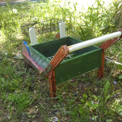 ガーデンカート　プランター　二輪車 5枚目の画像