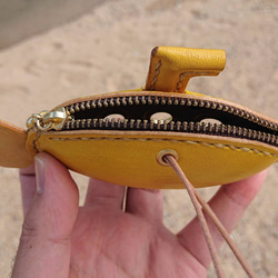 潜水艦の小銭入れ  イエロー 3枚目の画像