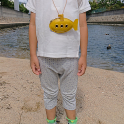 潜水艦の小銭入れ  イエロー 5枚目の画像