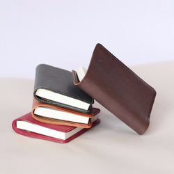 Shika 夕卡革物 - 隨身手札   //  A6尺寸 純色 牛皮 筆記本套 護照套 限量商品 免運 第6張的照片