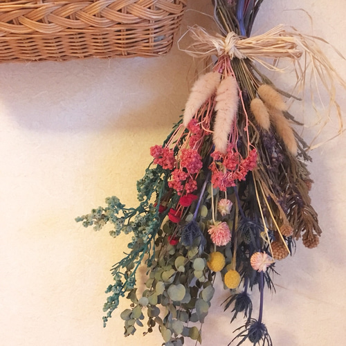 Dry Flower Swag ドライフラワースワッグ ドライフラワー ines