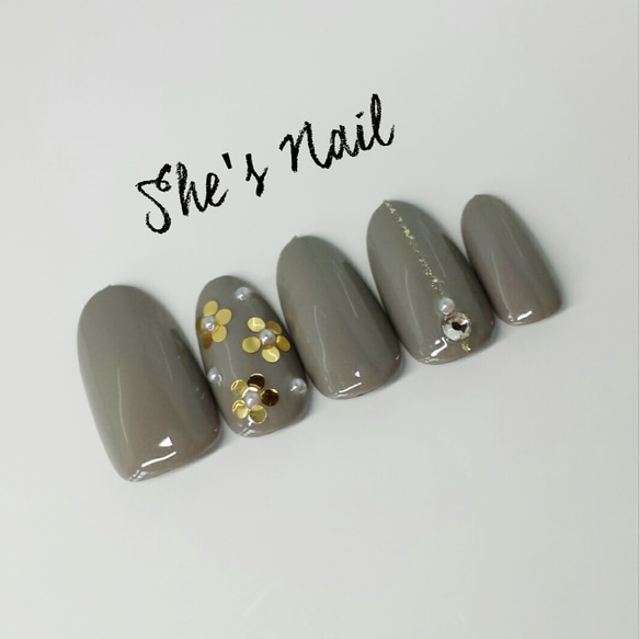 ジェルネイルチップ No.73 ネイルチップ（つけ爪） k 通販 5632848