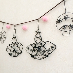 ブレーメンの音楽隊＊ワイヤーアート タペストリー・壁掛け nakkori