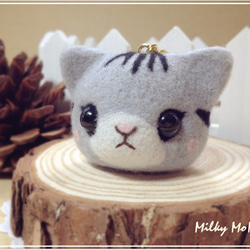 みーた0401様 専用 羊毛フェルト 作品 ぎゅうぎゅうネコ缶（羊毛