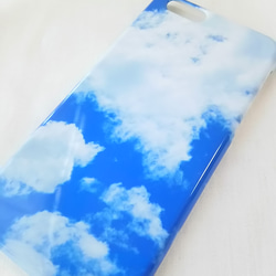 あの日の青空と雲のスマホケース  iPhoneケース  スマホカバー 4枚目の画像