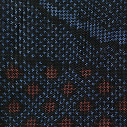 着物リメイク Ｉ 大島 ギャザースカート フリーサイズ シルク 5枚目の画像