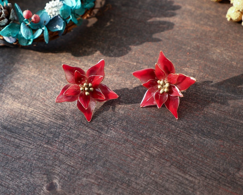 クリスマス＊イヤリング♡ 8f50cedd717cd66047c8ddec025961