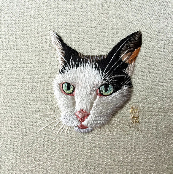 猫のだいぶリアル刺繍 その他アート 柳菜 通販 2030083｜Creema