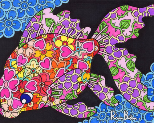 金魚の絵 金魚」のアイデア 32 件 | 金魚, 金魚 絵, 魚