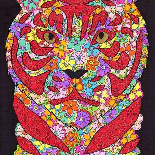 Tiger 絵画 RINBEN 通販 2878970｜Creema(クリーマ)