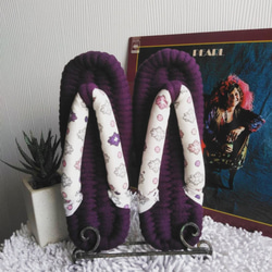 *布涼鞋L大小（25厘米）涼鞋紫色 第1張的照片