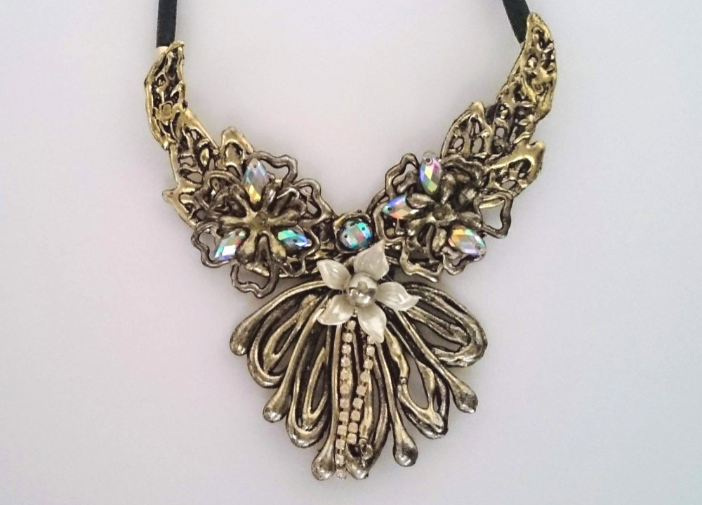 天使の翼のネックレス(ゴールド)