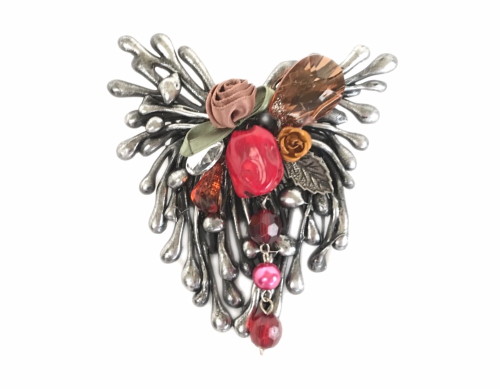 ネオの静(菊花)のマルチネックレス(シルバーR)