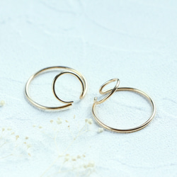 14kgf- W ring ear cuff 第2張的照片