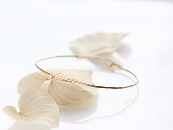 14kgf-texture bangle (size order) 第2張的照片