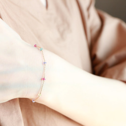 multicolored garden bracelet（size order） 第2張的照片