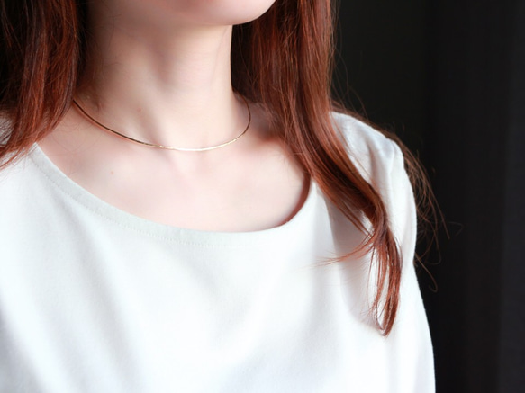 14kgf- dainty choker cuff 項鍊 第4張的照片