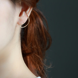 14kgf- flowing line ear cuff 第1張的照片