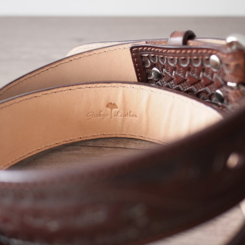 GROK LEATHER/THUNDER BELT 30mm BLACK GROK LEATHER