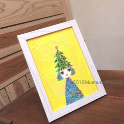 &lt;我是一棵樅樹&gt;＃original picture＃art #happy＃Christmas tree＃girl＃t 第2張的照片