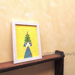 &lt;我是一棵樅樹&gt;＃original picture＃art #happy＃Christmas tree＃girl＃t 第3張的照片