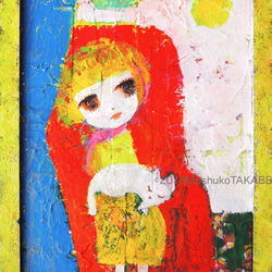 &lt;膝蓋溫暖&gt;＃original picture＃1 point object＃cat＃girl＃frame＃Furn 第1張的照片