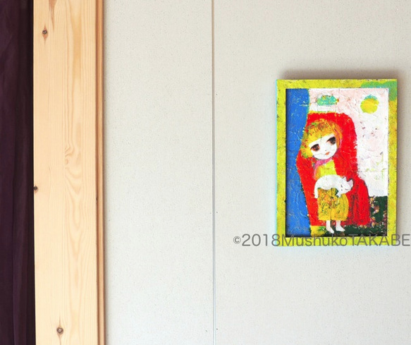 &lt;膝蓋溫暖&gt;＃original picture＃1 point object＃cat＃girl＃frame＃Furn 第2張的照片