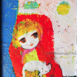 &lt;膝蓋溫暖&gt;＃original picture＃1 point object＃cat＃girl＃frame＃Furn 第4張的照片