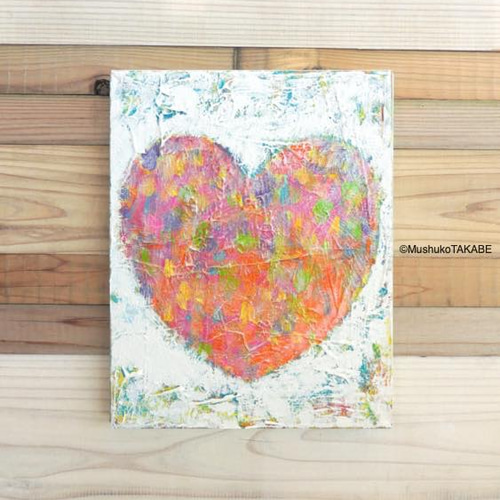 heart for you] #原画 #幸せ #抽象 #アート #希望 #元気 #愛