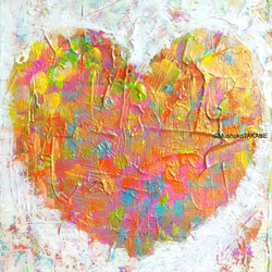 光りを抱くHeart 2 夢を乗せて　絵画原画 0_ef088f5807910ff2506068146952