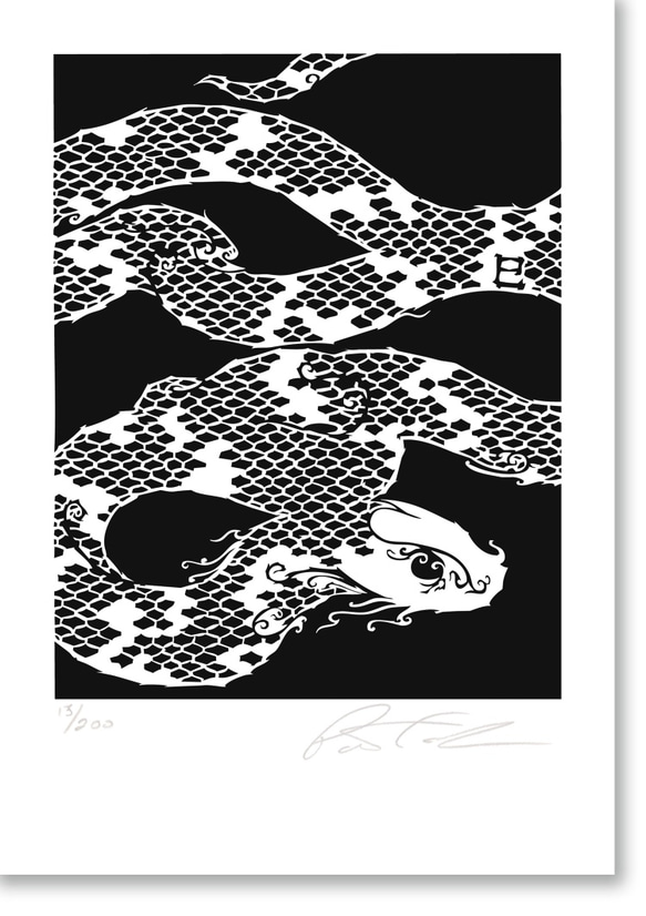 レーザーカット限定版 - Year of Snake 1枚目の画像