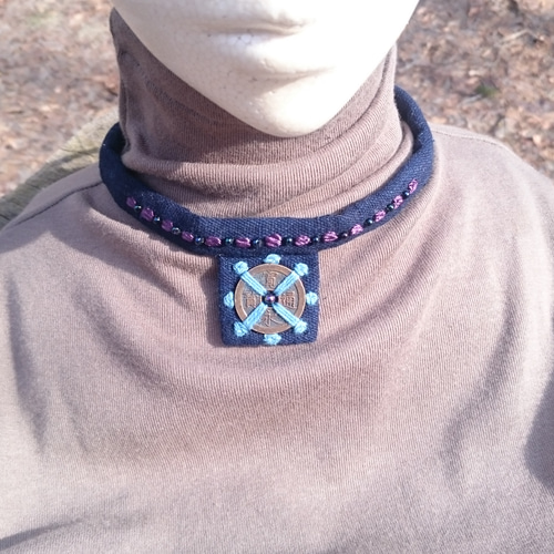 アイヌ 伝統装身具 レクトゥンぺ 首飾り アイヌ 伝統装身具 レクトゥンぺ 首飾り