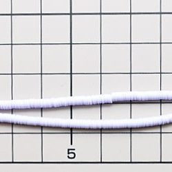 オパック　パステルラベンダー・オーロラ　　1本（約1000枚）・平丸・3mm・フランス製糸通しスパンコール 3枚目の画像