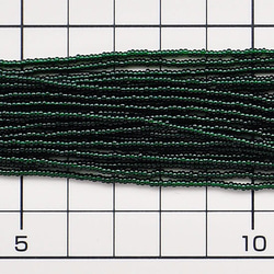 ダークグリーン　　6本セット・*13/0（11/0より小さい）・糸通し・チェコ製 3枚目の画像