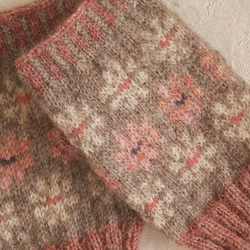 お花ウォーマー＊innocenza-S・salmon pink＊ 3枚目の画像