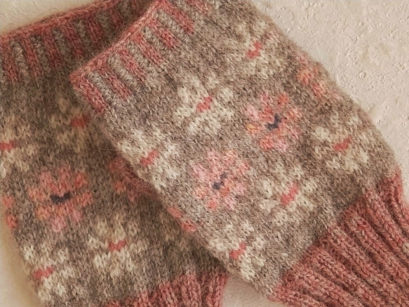 お花ウォーマー＊innocenza-S・salmon pink＊ 3枚目の画像