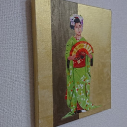 萌葱（舞子）　アクリル画 5枚目の画像