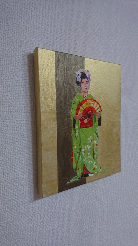 萌葱（舞子）　アクリル画 5枚目の画像