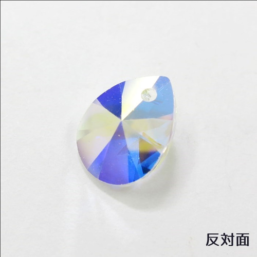 スワロフスキー】#6128 ミニペアシェイプ クリスタルAB 10.0mm 4粒入
