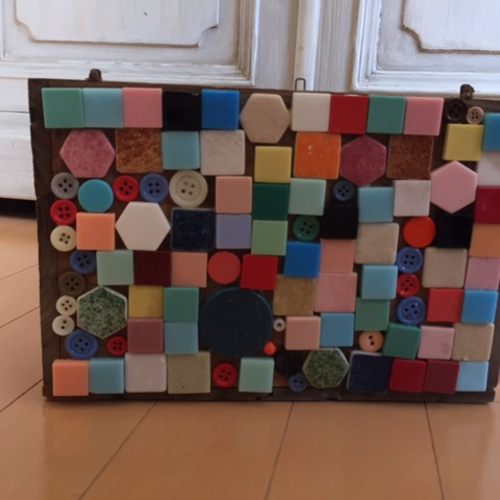 フランスワイン木箱フランス産モザイクでデコレーション その他家具 C