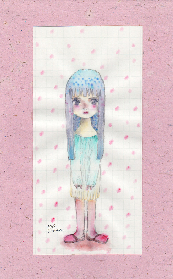 イラスト原画「破瓜」 イラスト pinkuma 通販 2813410｜Creema