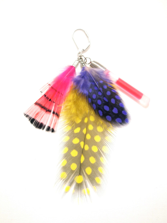 Silume Feather Pierce YELLOW 第1張的照片