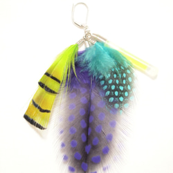 Silume Feather Pierce PURPLE 第1張的照片