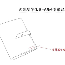 Be Two ︱牛皮筆記本 記事 真皮 手工 手札 萬用手冊 A5活頁紙 第10張的照片